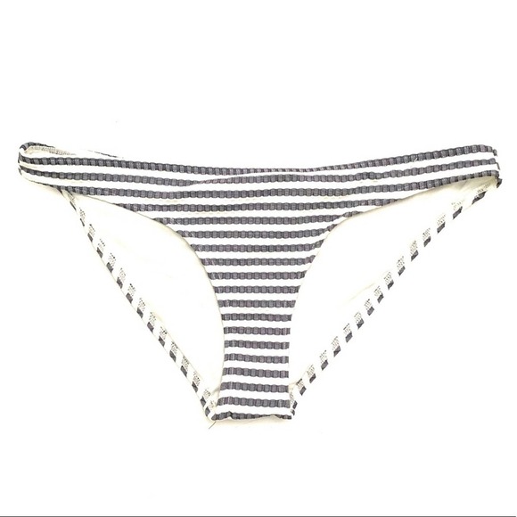 Topshop•stripe bikini bottoms size 8 - Picture 1 of 5